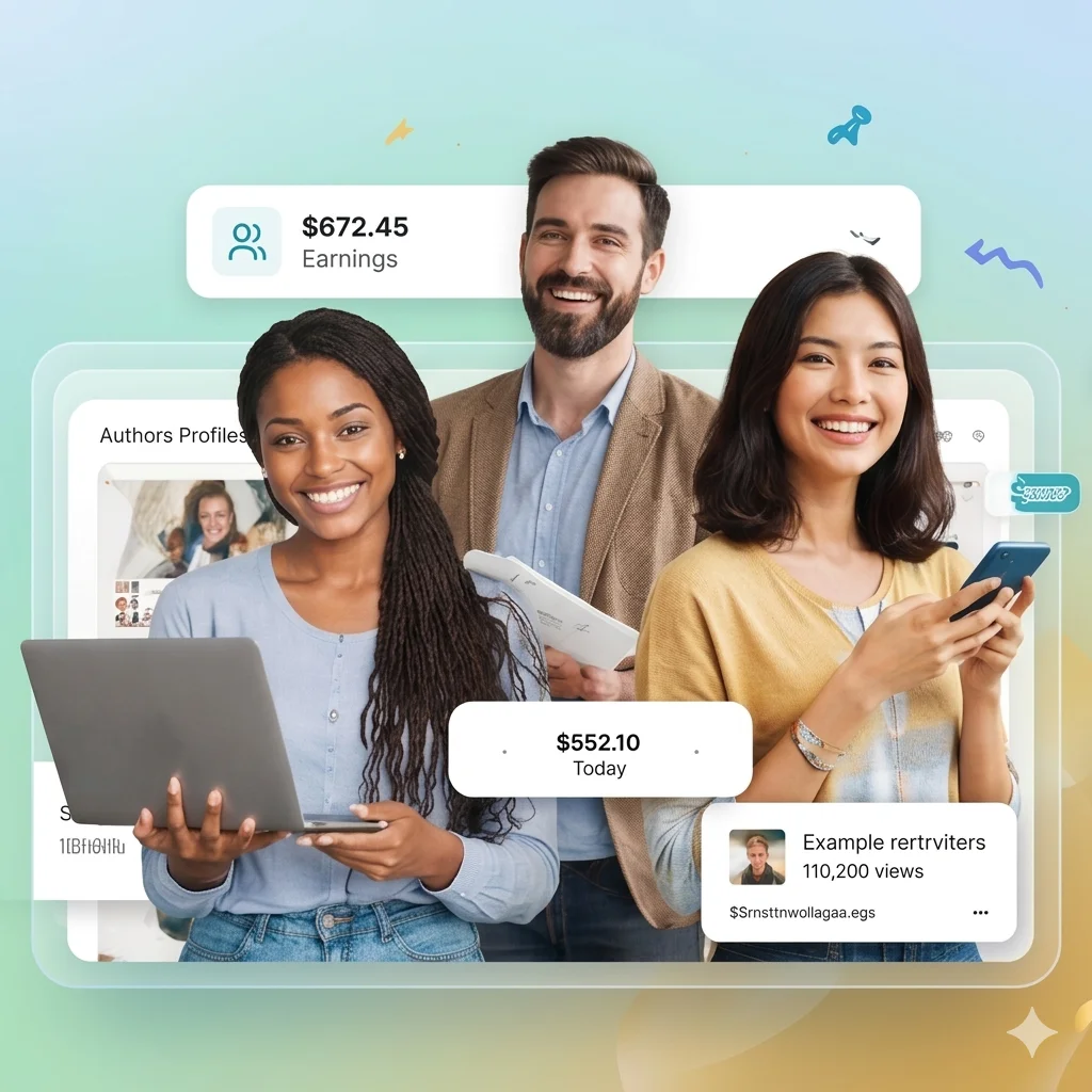 WritingPay dashboard showcase